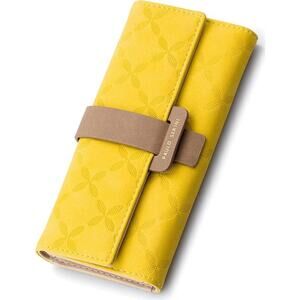 PAULO SERINI® Women's Wallet with Coin Purse Card Holder 9 Cards Wristlet Vegan